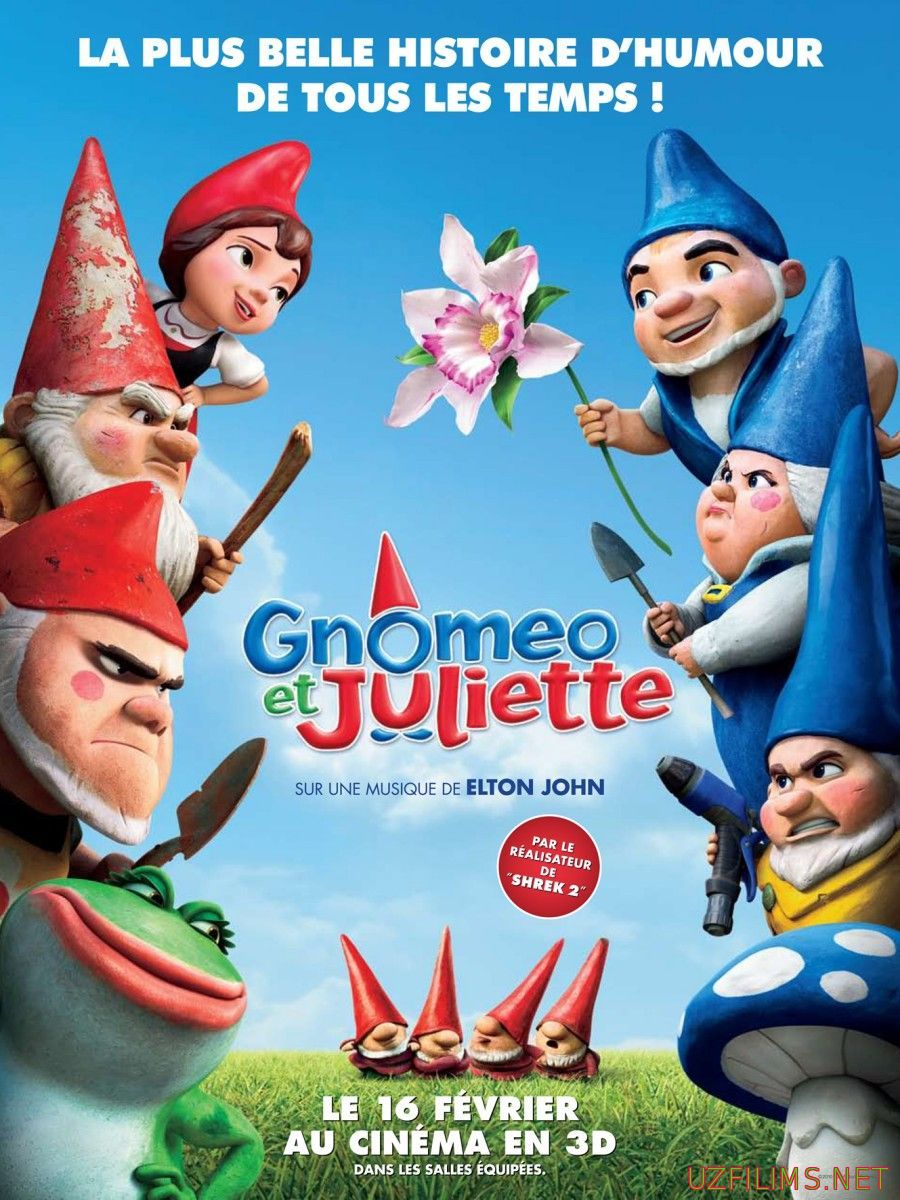 Gnameo va Julieta / Гнамео ва Жулиета (Uzbek tilida multfilm)